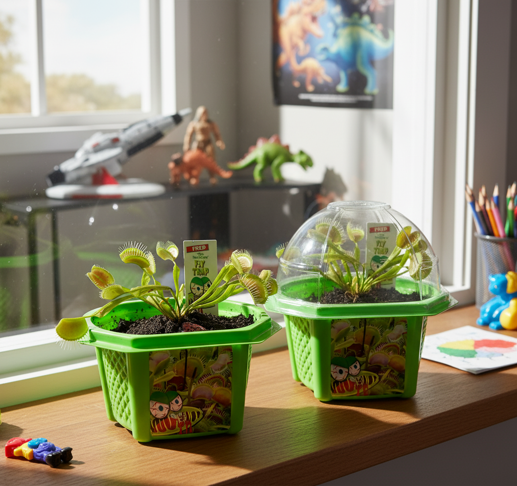 Fred 'The Ferocious' Flytrap Micro Dome Terrarium